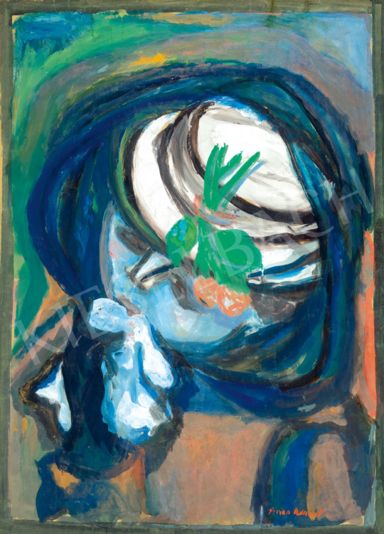  Anna, Margit - Woman in a Hat (In the Whirlwind of Love), 1943 | 77. tavaszi aukció auction / 167 Lot