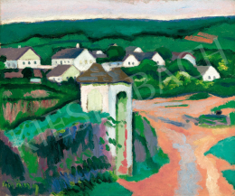  Czigány, Dezső - Green Landscape (Maria House, Village), 1908-1909 