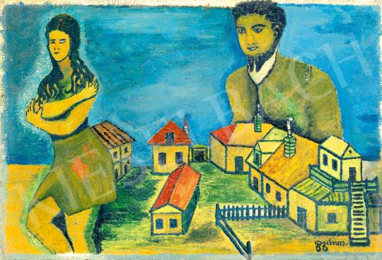  Balázs, János - Attraction, 1968 | 77th Spring Auction auction / 200 Lot