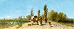 Böhm Pál - Hazafelé, 1875 
