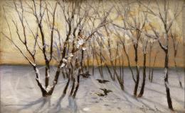  Aggházy, Gyula - Winter Landscape 