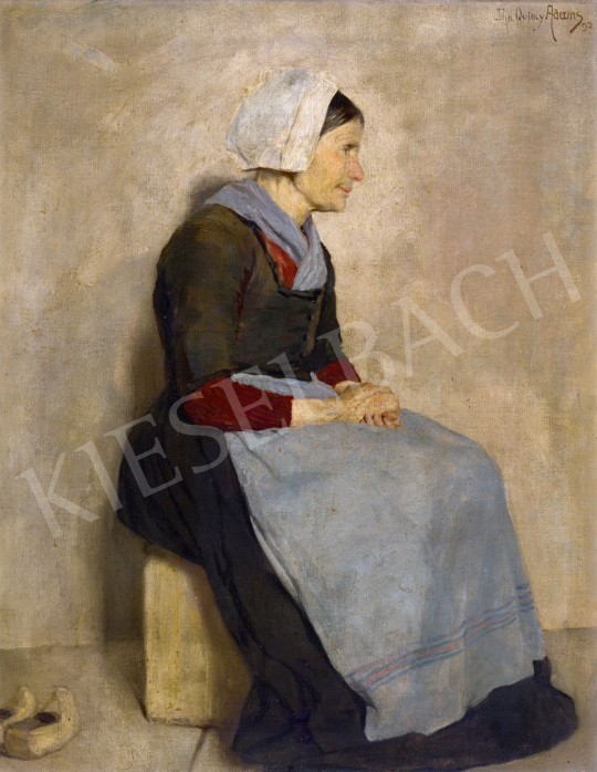  John Quincy Adams - Holland nő portréja, 1897 | 77. tavaszi aukció aukció / 256 tétel