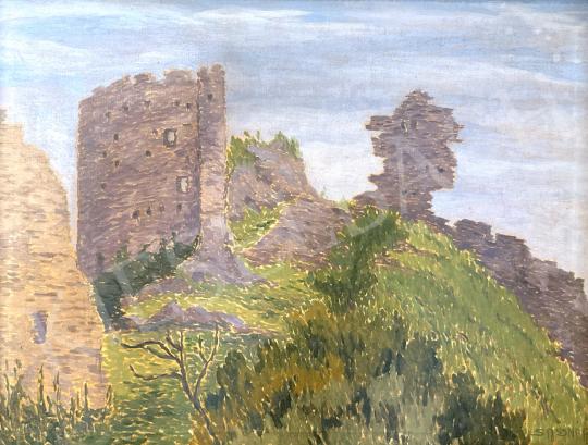 Eladó  Sass Brunner Erzsébet - Szigligeti várrom  festménye