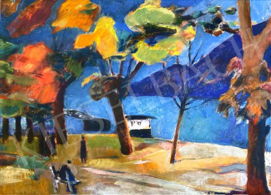  Bér, Rudolf - Danube Bend painting