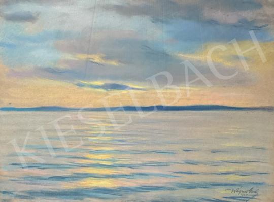 For sale Wágner, Géza - Sunset at Lake Balaton, 1928 's painting