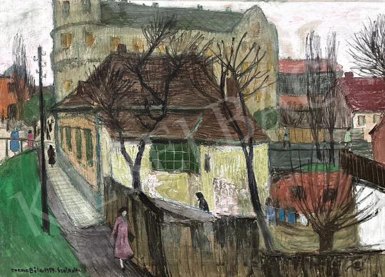 For sale  Czene, Béla jr. - Detail of Szolnoki Street , 1959  's painting