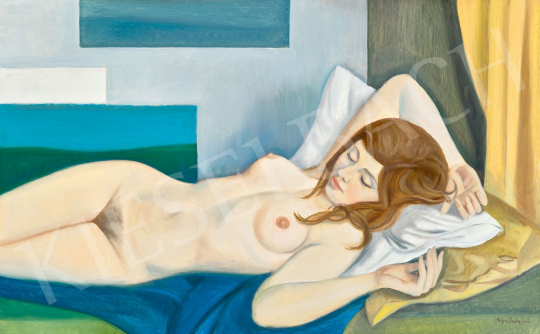 Mácsai István - Akt műteremben, 1970-es évek | 78. őszi aukció aukció / 5 tétel