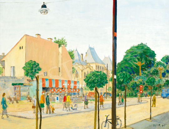 Nolipa, István Pál - Confectionery in the Summer, 1963 | 78. autumn auction auction / 31 Lot