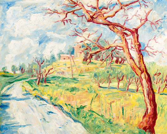  Basch, Andor - Provence Landscape, 1930s | 78. autumn auction auction / 50 Lot