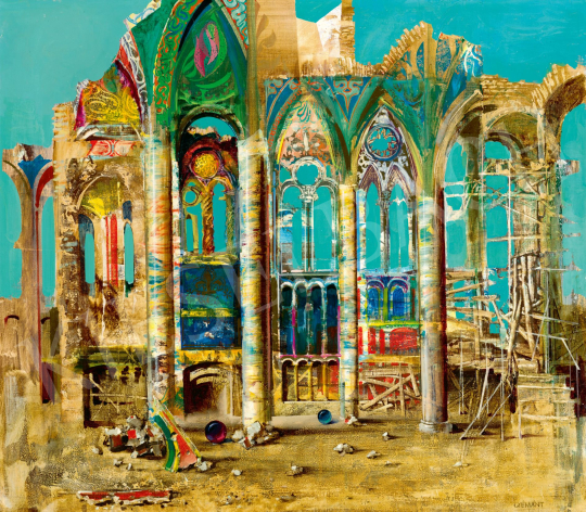  Gyémánt, László - Cathedral, 1968 | 78. autumn auction auction / 101 Lot