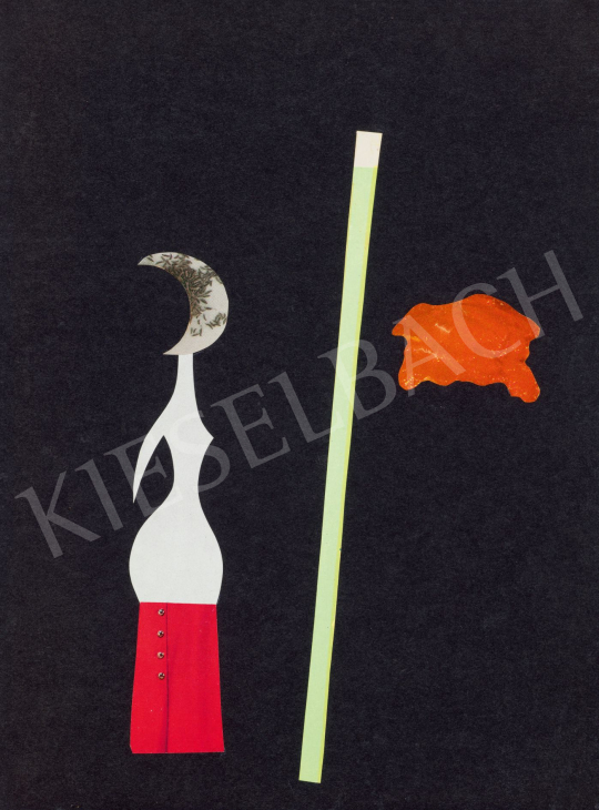  Korniss Dezső - Hold vonzásában, 1953 | 78. őszi aukció aukció / 104 tétel