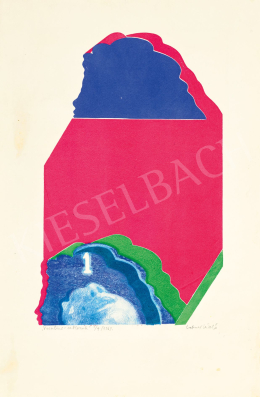  Lakner, László - “Vesalius-templates” 1/4, 1969 