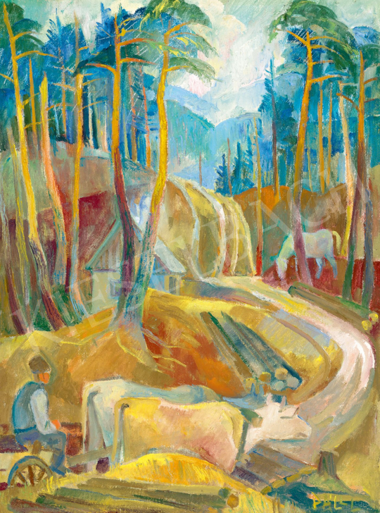  Páll Lajos - Ősz Erdélyben (Korond) | 78. őszi aukció aukció / 172 tétel