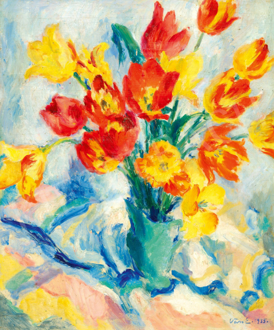 Vass, Elemér - Summer Bouquet, 1935 | 78. autumn auction auction / 191 Lot