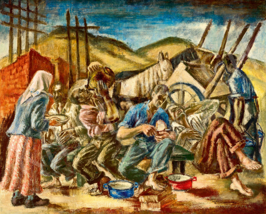  Mágori Varga, Béla - Noon Siesta, 1930s | 78. autumn auction auction / 208 Lot