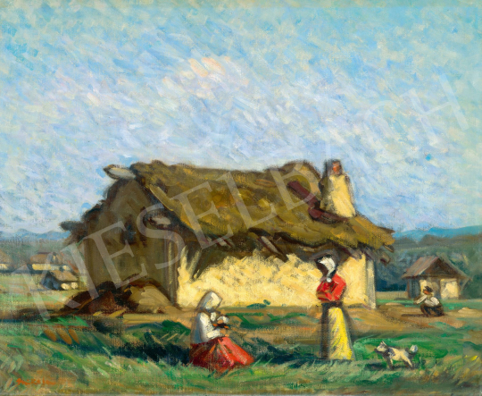 Mikola, András - Spring in the Fields of Nagybánya | 78. autumn auction auction / 209 Lot