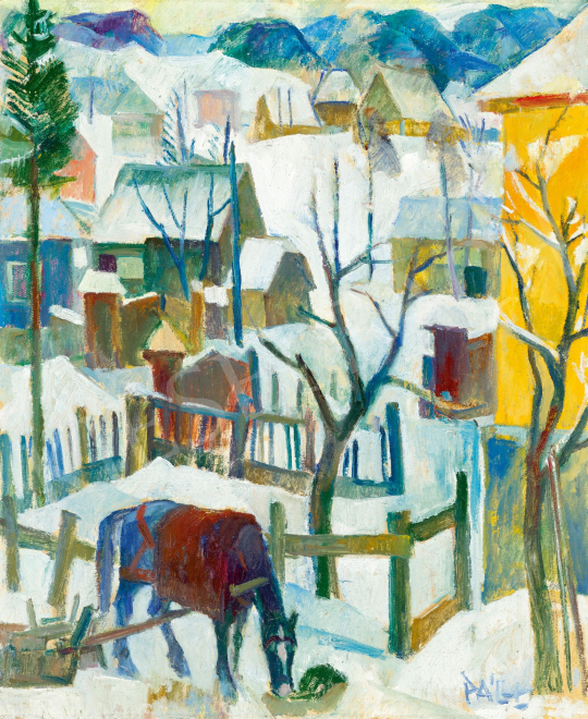  Páll Lajos - Tél Erdélyben | 78. őszi aukció aukció / 210 tétel