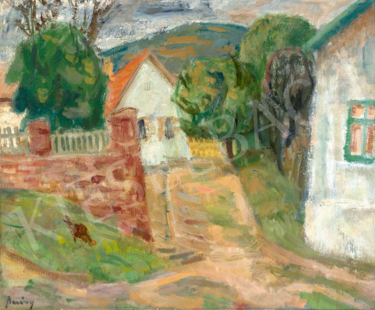  Berény Róbert - Zebegényi délután | 78. őszi aukció aukció / 219 tétel