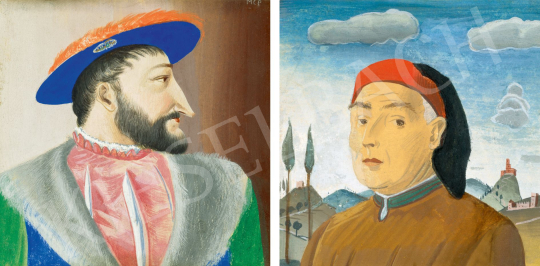  Molnár C. Pál - 1. I. Ferenc francia király, 1930-as évek, 2. Boccaccio, 1930-as évek | 78. őszi aukció aukció / 226 tétel
