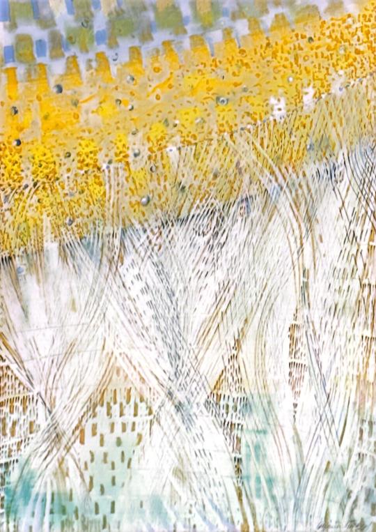 Eladó Gyarmathy Tihamér - Sugárzás és növekedés, 1971  festménye