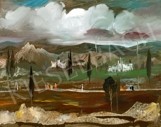  Molnár C., Pál - Stroll in Sicily, 1960 | 79th Winter Auction auction / 55 Lot