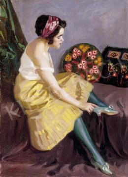  Nagy, Vilmos - Woman Dressing 
