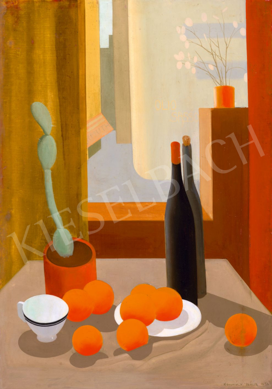  Kontuly, Béla - Still-Life with Oranges, 1933 | 79th Winter Auction auction / 105 Lot