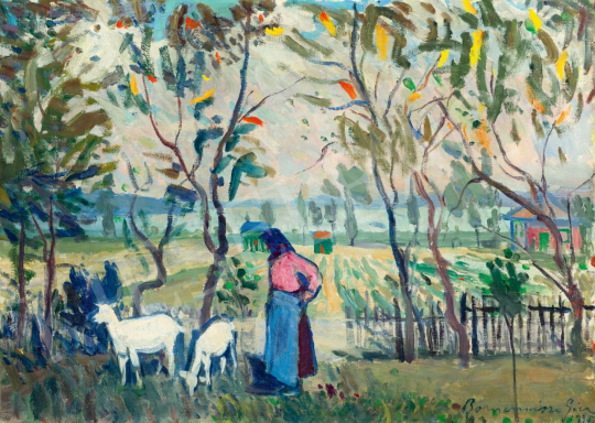  Bornemisza, Géza - Autumn at Upper Balaton | 79th Winter Auction auction / 107 Lot