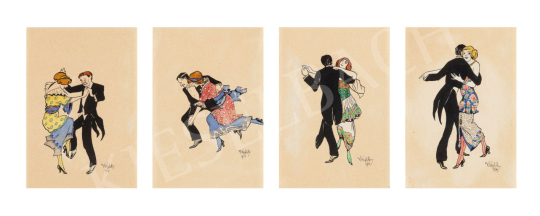  Végh,Gusztáv - Charleston, Tango, Trott, One-Step, 1914 | 79th Winter Auction auction / 117 Lot