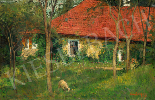 Burghardt, Rezső - House with Lamb (House with Red Roof), 1907 | 79th Winter Auction auction / 136 Lot