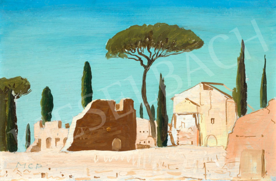  Molnár C. Pál - Róma, 1929 | 79. téli aukció aukció / 156 tétel