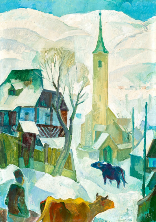  Páll Lajos - Tél Korondon | 79. téli aukció aukció / 162 tétel