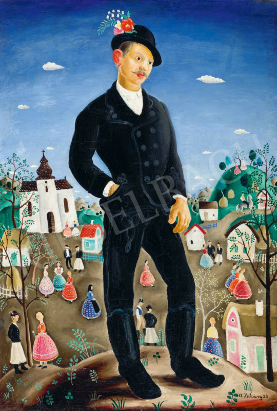 Pekáry, István - Small Town Bachelor, 1929 | 79th Winter Auction auction / 164 Lot