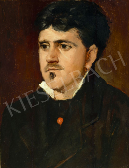  Munkácsy, Mihály - Portrait of a French Bourgeois (Louis Désiré Benoit), c. 1881 