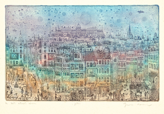  Gross Arnold - Budapest a kék álmok városa, 1968 | 79. téli aukció aukció / 185 tétel