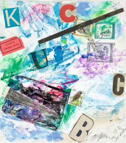  Lakner, László - Homage a Lajos Kassák, 1988 