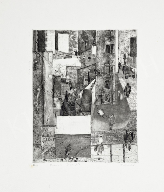  Maurer, Dóra - Nice Neighborhood, 1960 | 79th Winter Auction auction / 189 Lot