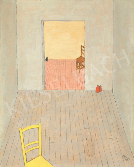  Czimra Gyula - Szobák, 1959 | 79. téli aukció aukció / 190 tétel