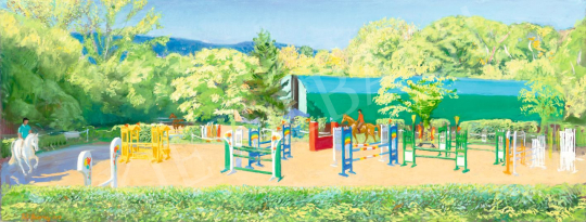  Breznay, Pál - Riding Hall of Pasarét, 2017 | 79th Winter Auction auction / 216 Lot