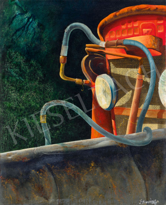 Bernáth(y), Sándor - Tractor, 1977 | 79th Winter Auction auction / 217 Lot
