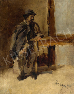  Pór Bertalan - Asztalnál, 1900 