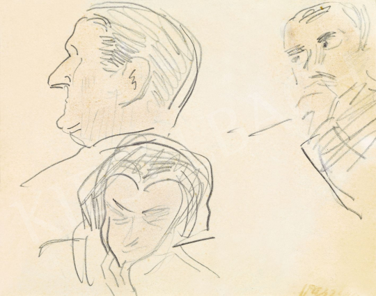  Vaszary János - Horthy Miklós és más fejek | 79. téli aukció aukció / 260 tétel