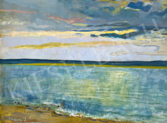 Vaszary János - Balatoni naplemente | 79. téli aukció aukció / 262 tétel