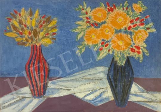 Eladó  Böhm Lipót - Virágcsendélet  festménye