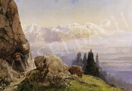 Petrides, Konrad - Landscape in the Alps 
