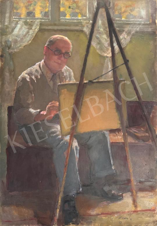 For sale Vidovszky, Béla - Portrait of Nándor Schmidt, 1958 's painting