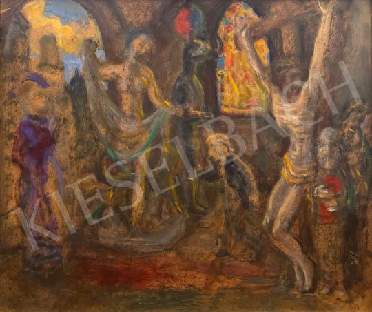 Eladó  Szabó Vladimir - Régiségüzlet, 1982 festménye