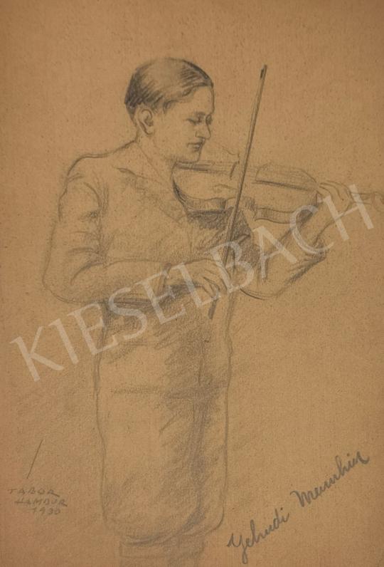 For sale Unknown painter - Yehudi Menuhin, 1930  's painting