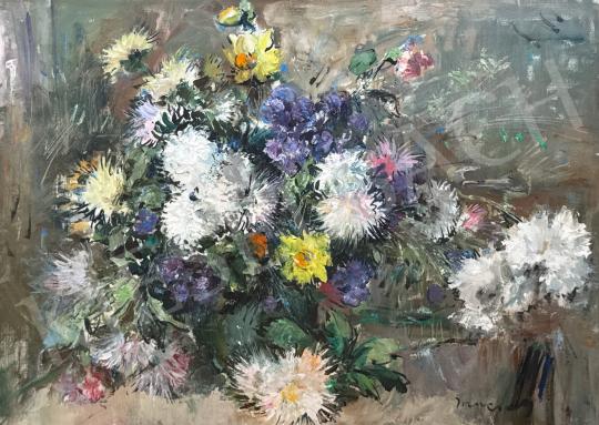 For sale  Jancsek, Antal - Colorful bouquet of flowers 's painting