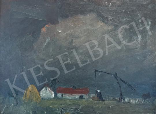 Eladó  Endre Béla - Gémeskút festménye